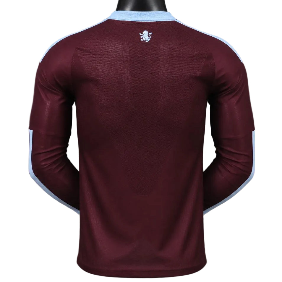 Camisola Aston Villa FC Principal 26/27 Manga Comprida - Versão Jogador