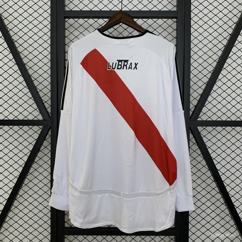 River Plate Retro 06/07 Manga Comprida
