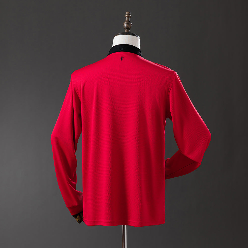 Camisola Retro Manchester United F.C. 13/14 Manga Comprida