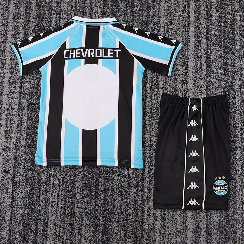Retro Grêmio Equipamento Criança Principal 2000