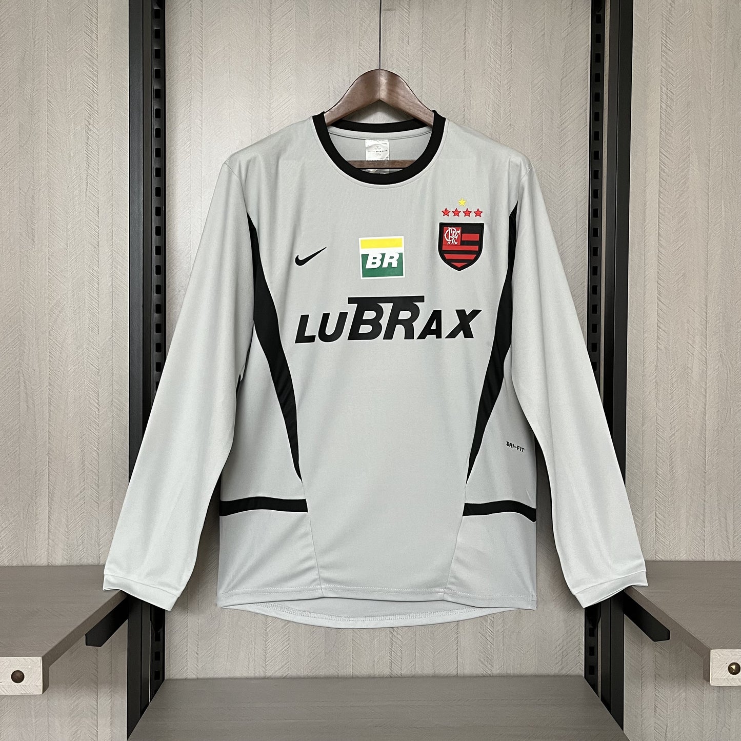 Retro Flamengo 2002/03 Manga Comprida