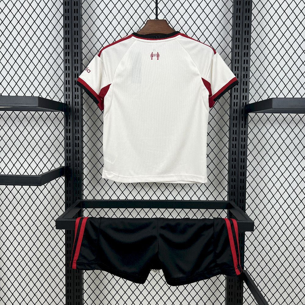 Equipamento Criança Liverpool Alternativo 25/26