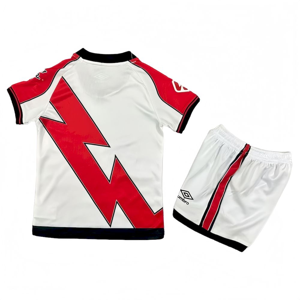 Equipamento Criança Rayo Vallecano F.C. Principal 25/26