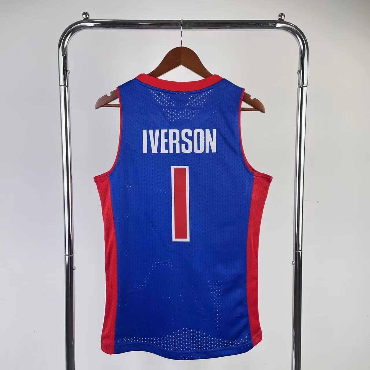 Camisola Detroit Pistons - Allen Iverson