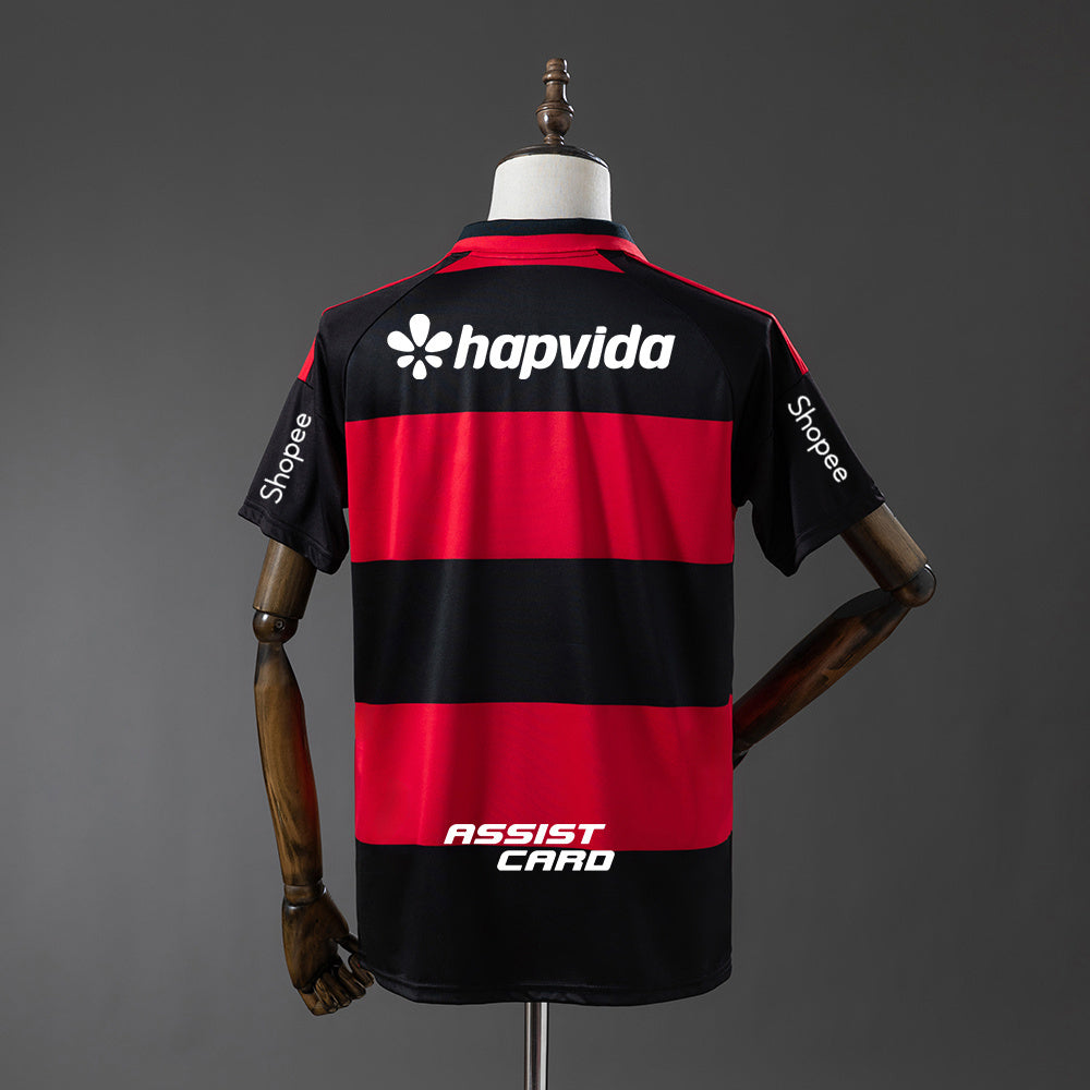 Camisola CR Flamengo Principal 26/27 - Com Todos os Patrocínios