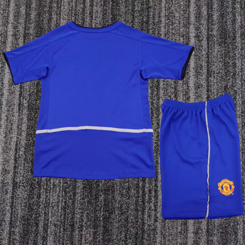 Equipamento Criança Retro Manchester United F.C. Alternativa 03/04