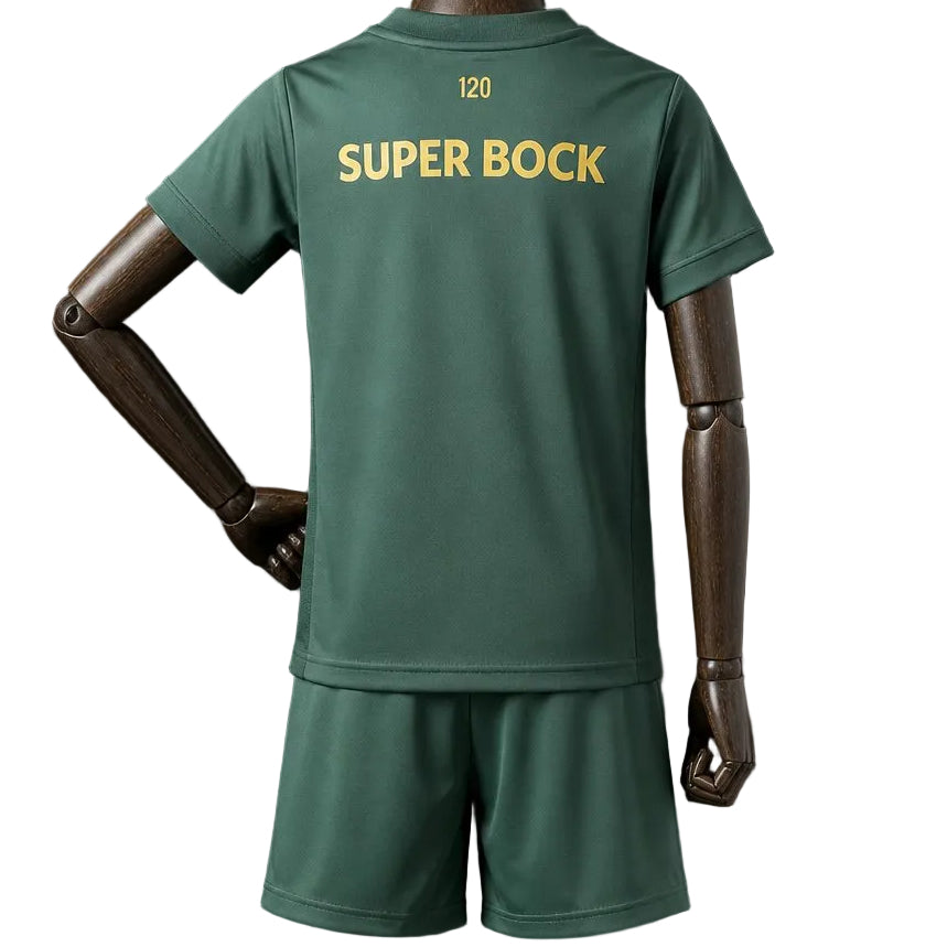 Equipamento Criança Sporting CP Aniversário 120 Anos 26/27