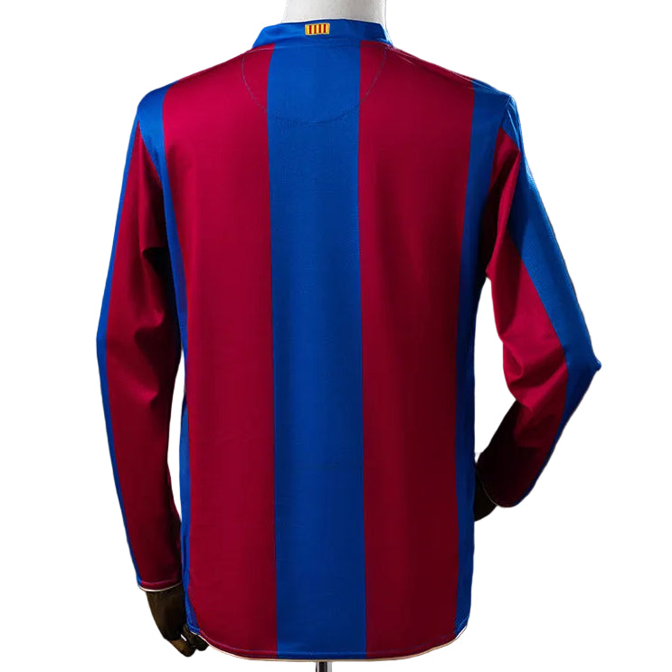 Camisola Retro FC Barcelona Principal 07/08 Manga Comprida