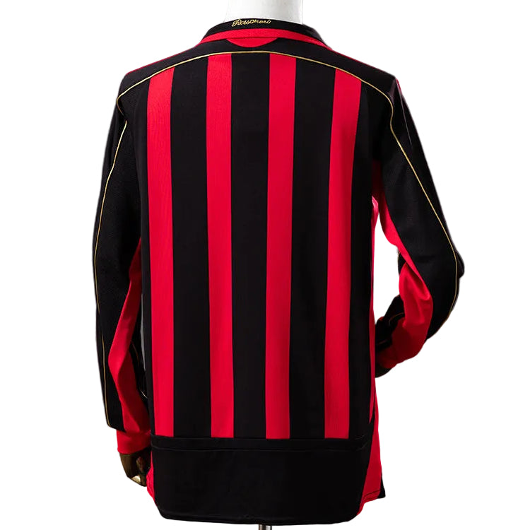 Camisola Retro AC Milan Principal 06/07 Manga Comprida