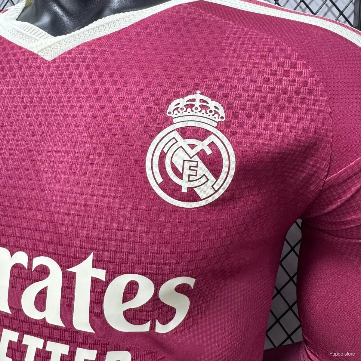 Real Madrid C.F. Terceira 26/27 Manga Comprida - Versão Jogador