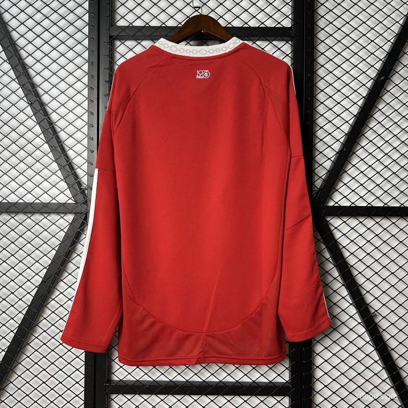 Camisola Internacional Principal 2025 Manga Comprida