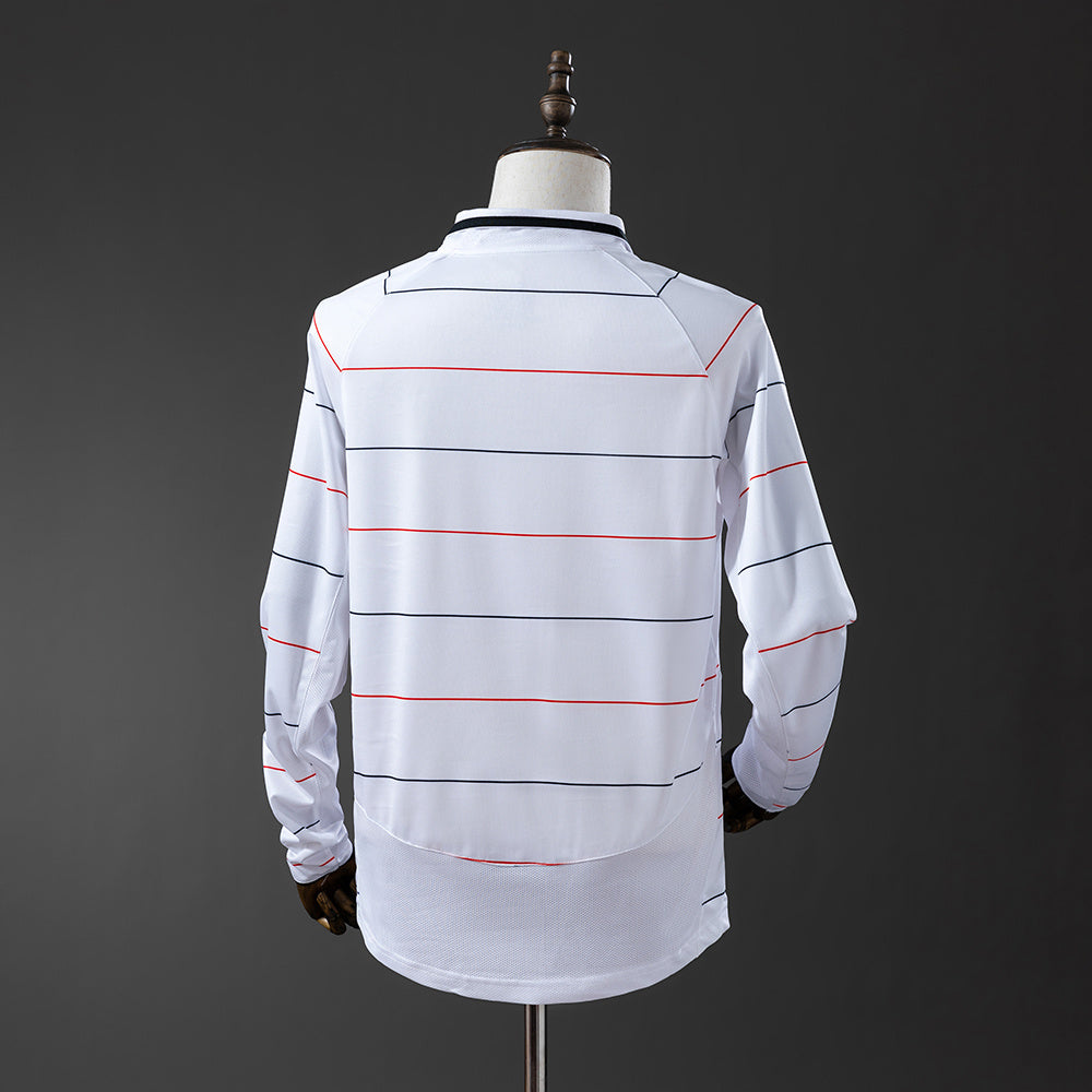 Camisola Retro Manchester United F.C. Alternativa 04/06 Manga Comprida
