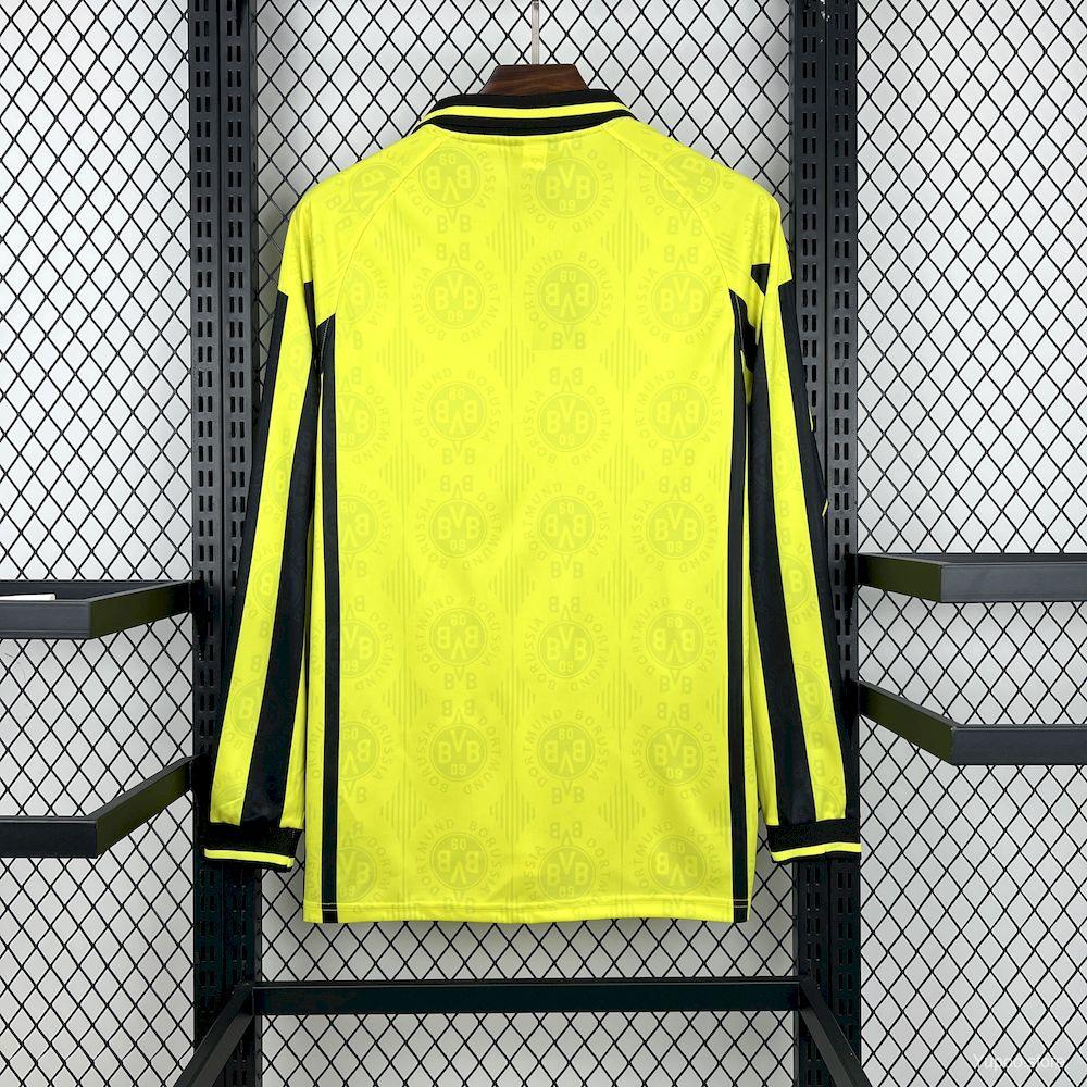 Borussia Dortmund Retro Principal 1996/97 Manga Comprida