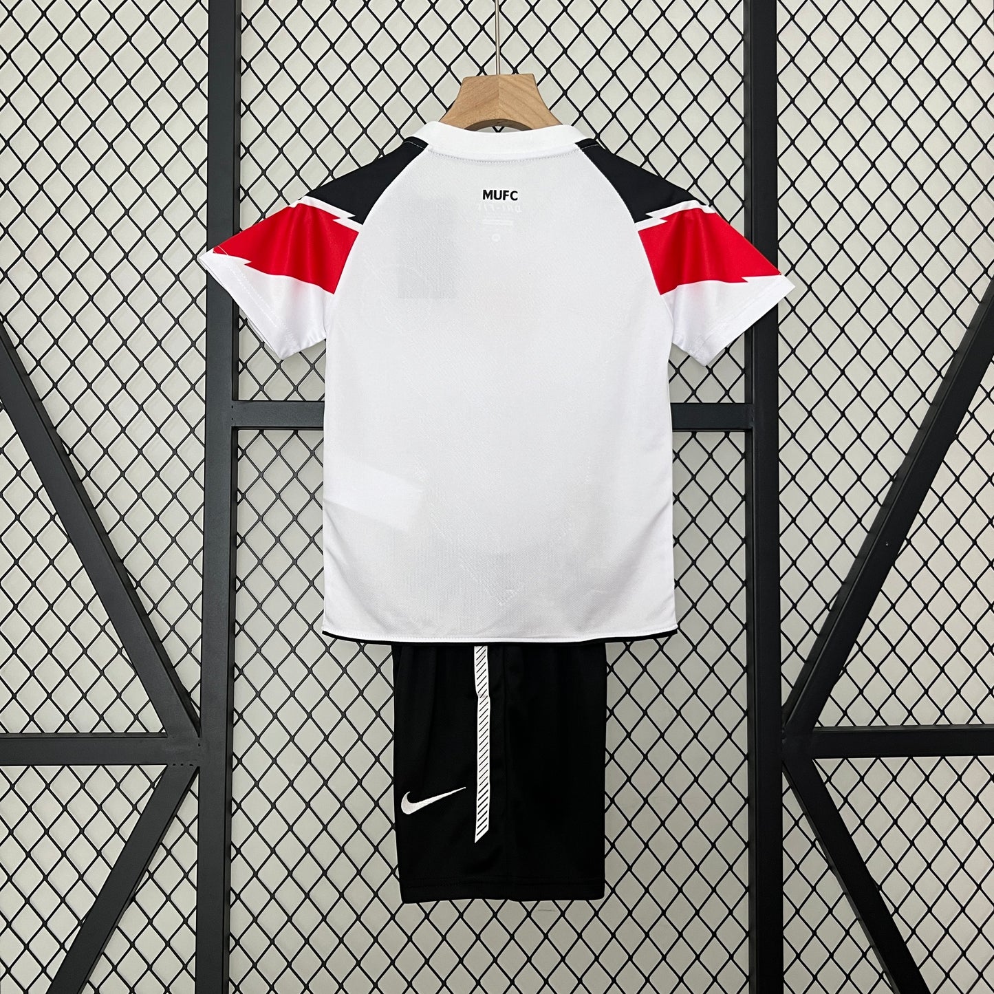 Equipamento Criança Retro Manchester United F.C. Alternativa 10/11