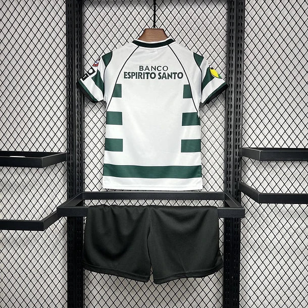 Retro Sporting Equipamento Criança Principal 2002