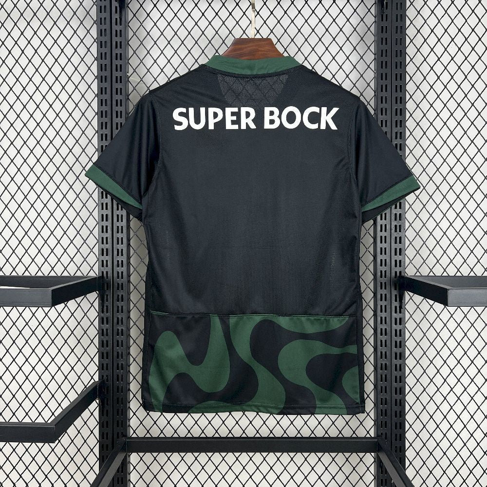 Sporting Camisola Alternativa Preta 2025/26