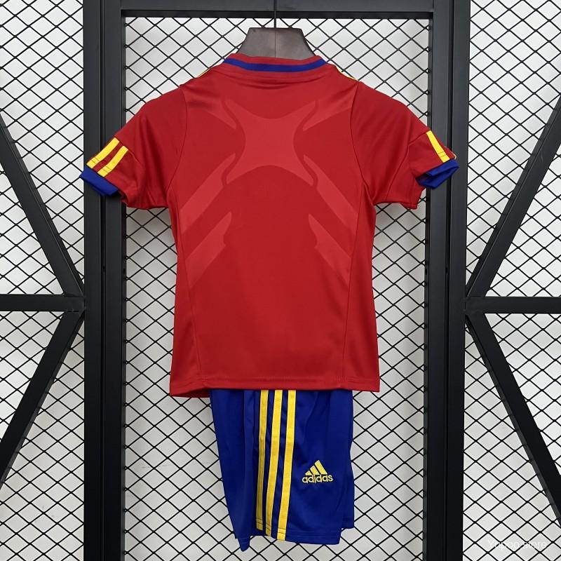 Retro Espanha Equipamento Criança Principal 2010