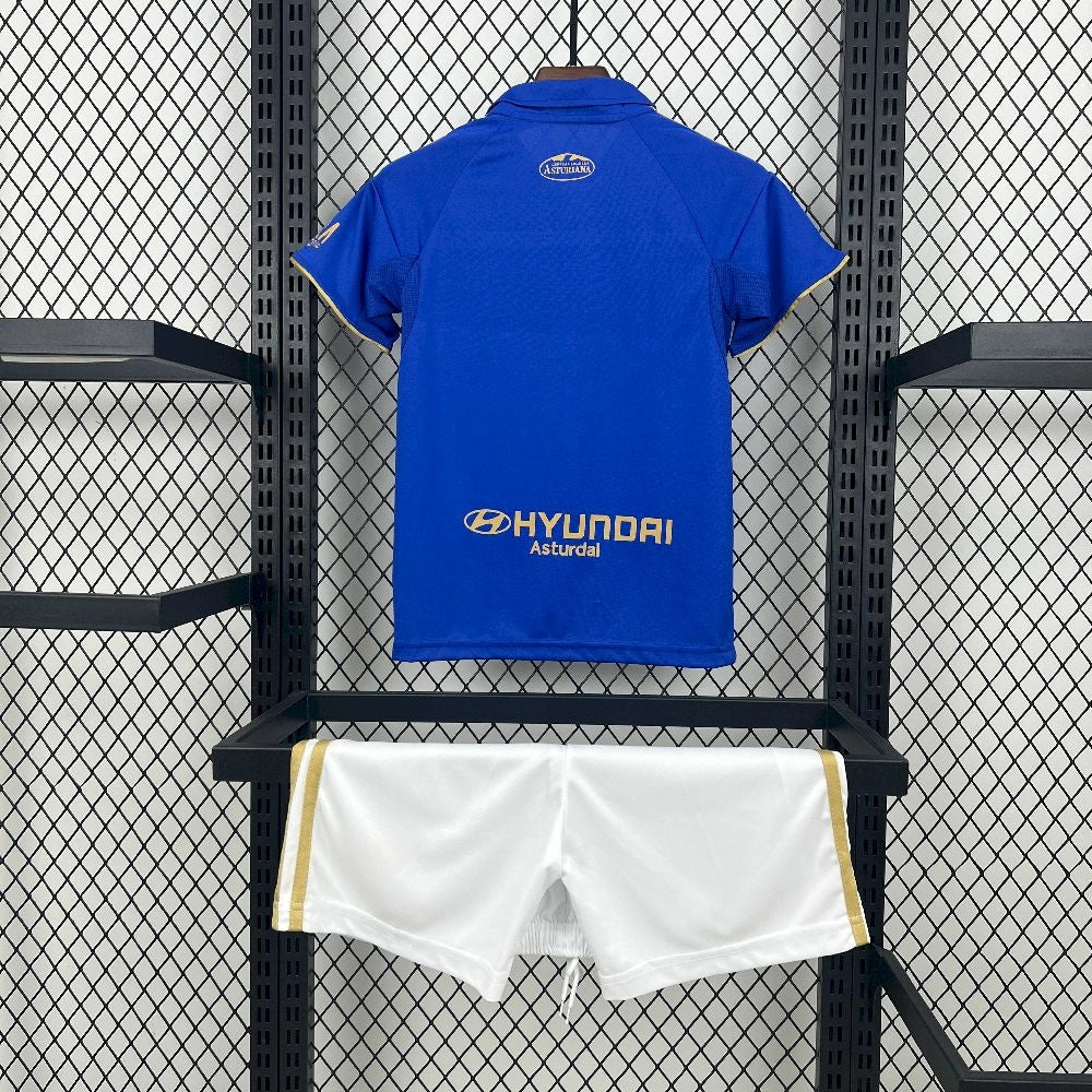 Equipamento Criança Real Oviedo Principal 2025/26