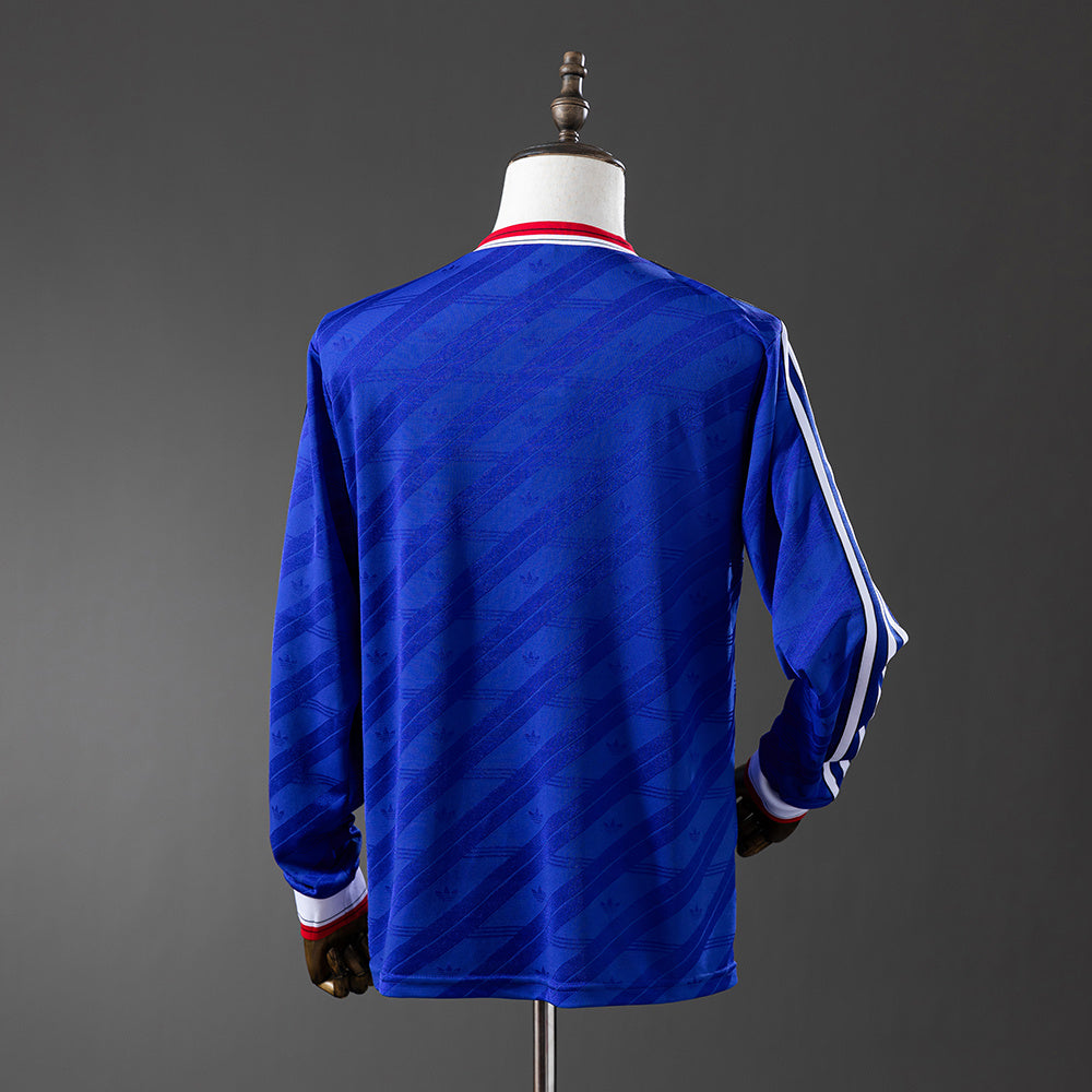 Camisola Retro Manchester United F.C. Terceira 86/88 Manga Comprida