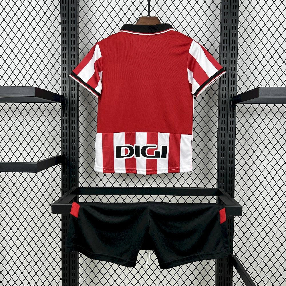 Equipamento Criança Athletic Bilbao Principal 2025/26