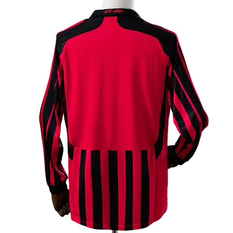 Camisola Retro AC Milan Principal 07/08 Manga Comprida