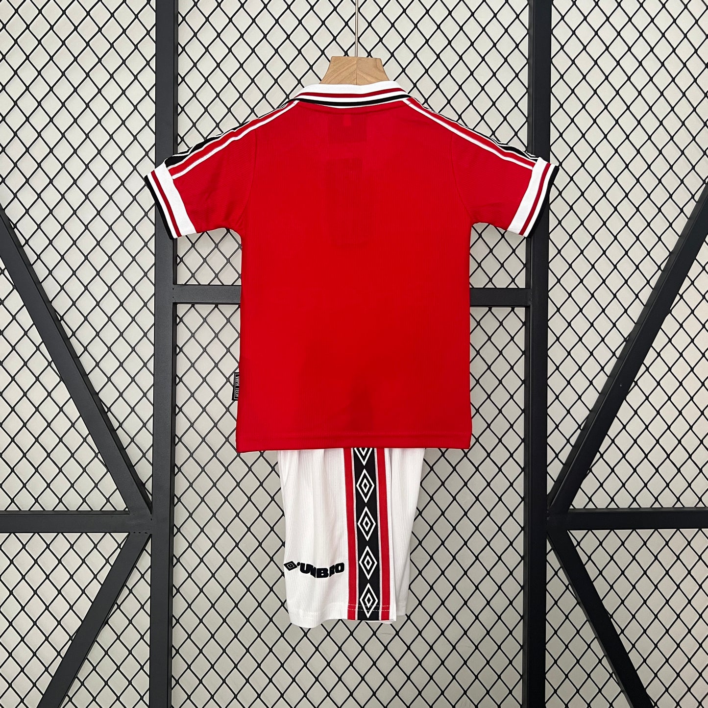 Equipamento Criança Retro Manchester United F.C. Principal 98/99