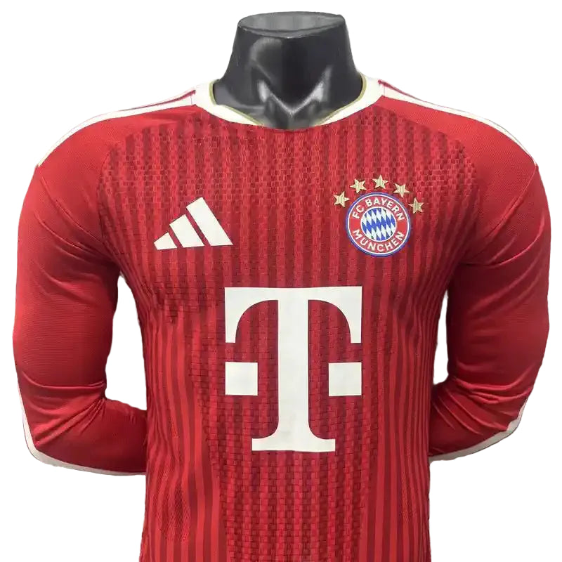 Camisola FC Bayern Munich Principal 26/27 Manga Comprida - Versão Jogador