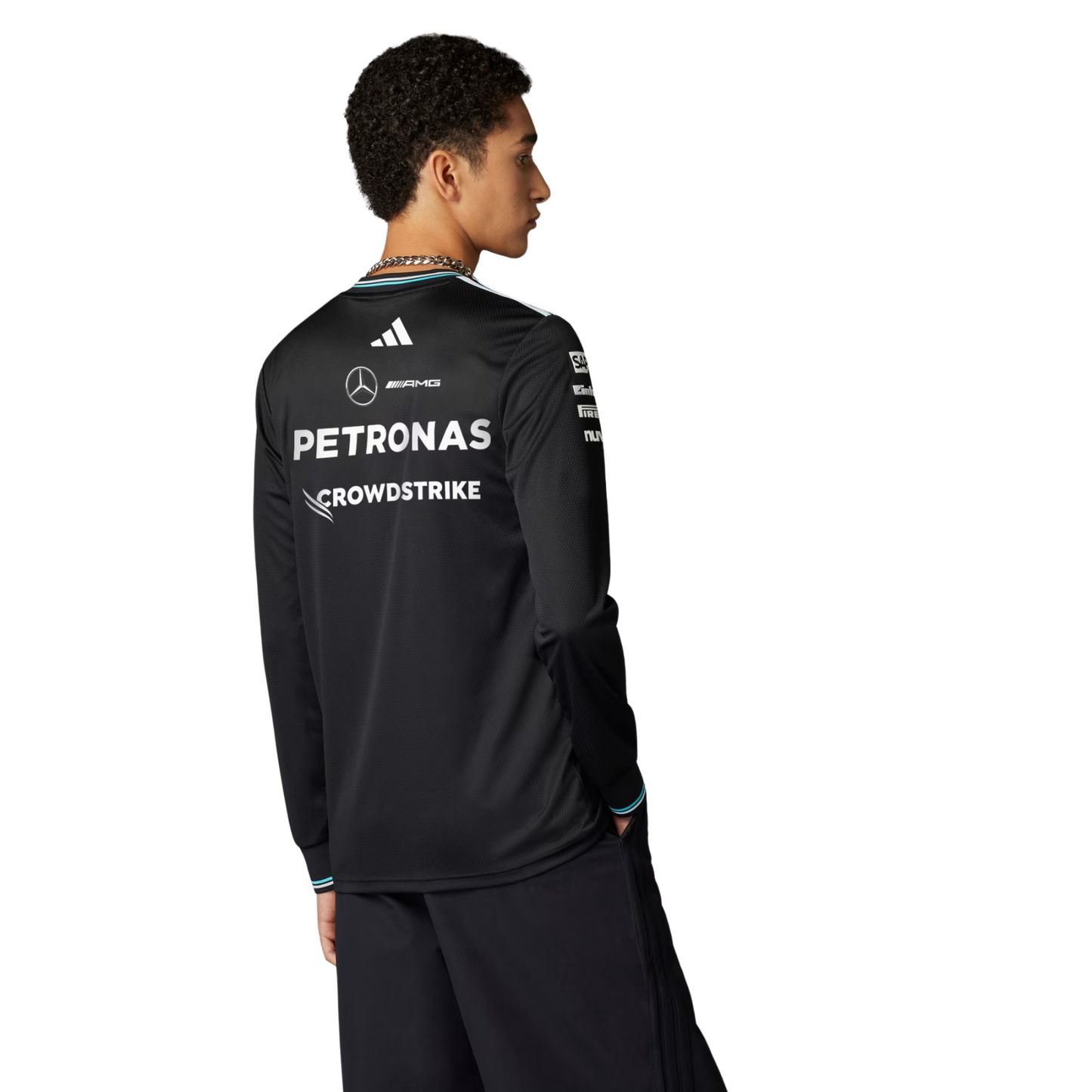 Camisola Mercedes AMG Petronas 2025 - Manga Comprida