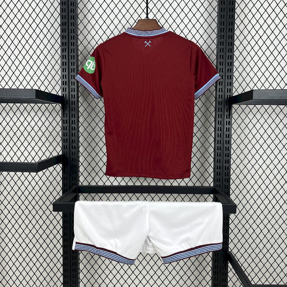 Equipamento Criança West Ham United Principal 25/26