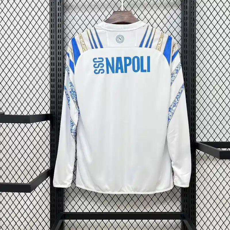 Camisola Napoli Aquecimento 25/26 Manga Comprida