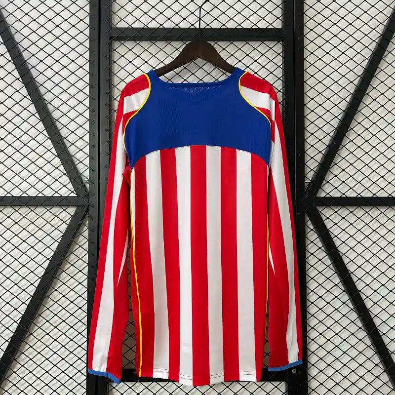 Camisola Retro Atlético de Madrid Alternativa 04/05 Manga Comprida