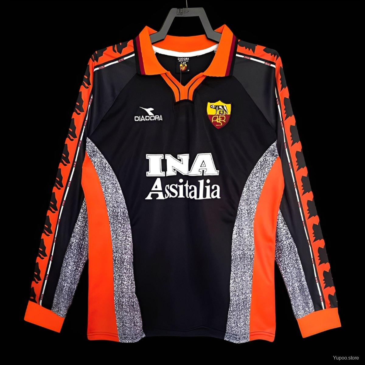 Retro Roma Terceiro 98/99 Manga Comprida