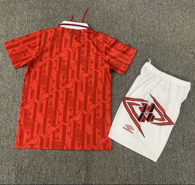 Equipamento Criança Retro Manchester United F.C. Principal 93/94