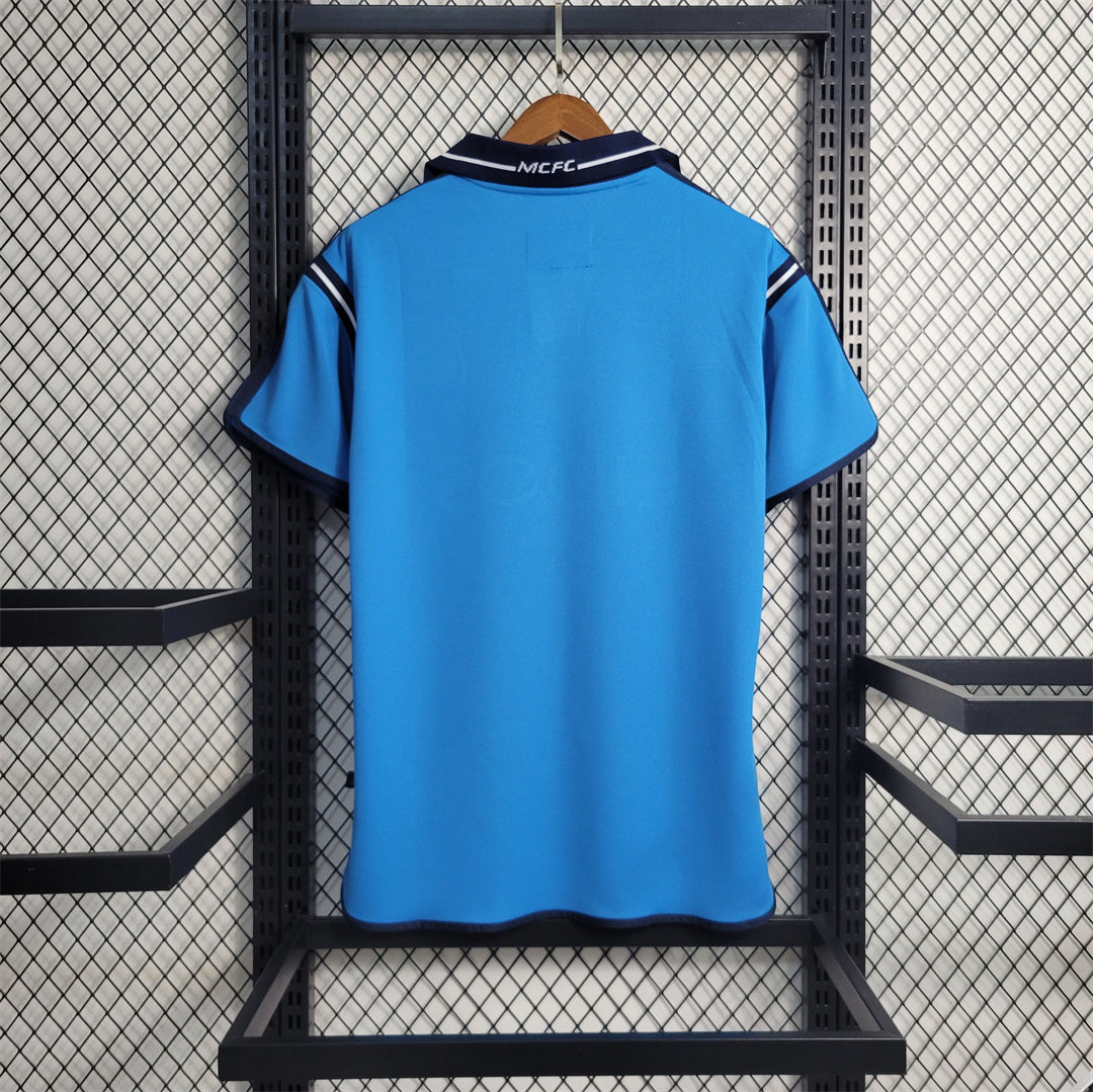 Camisola Retro Manchester City F.C. Principal 01/02