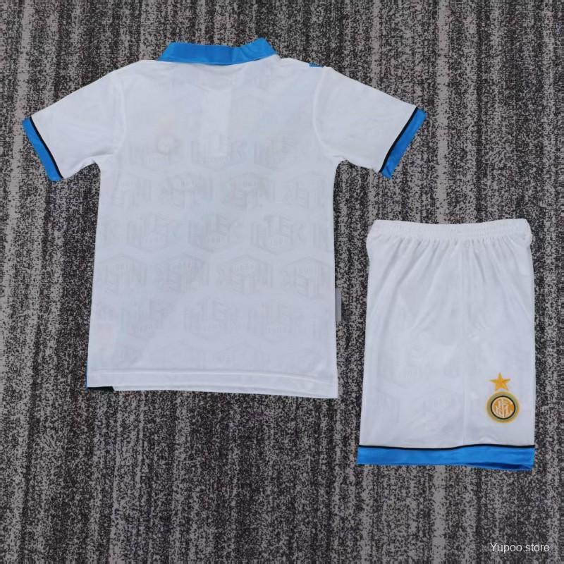 Equipamento Criança Retro Inter de Milão Alternativo 94/95