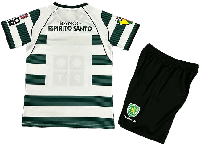 Equipamento Criança Retro Sporting CP Principal 01/03