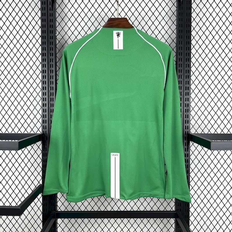Camisola Retro Manchester United F.C. Guarda-Redes 07/08 Manga Comprida