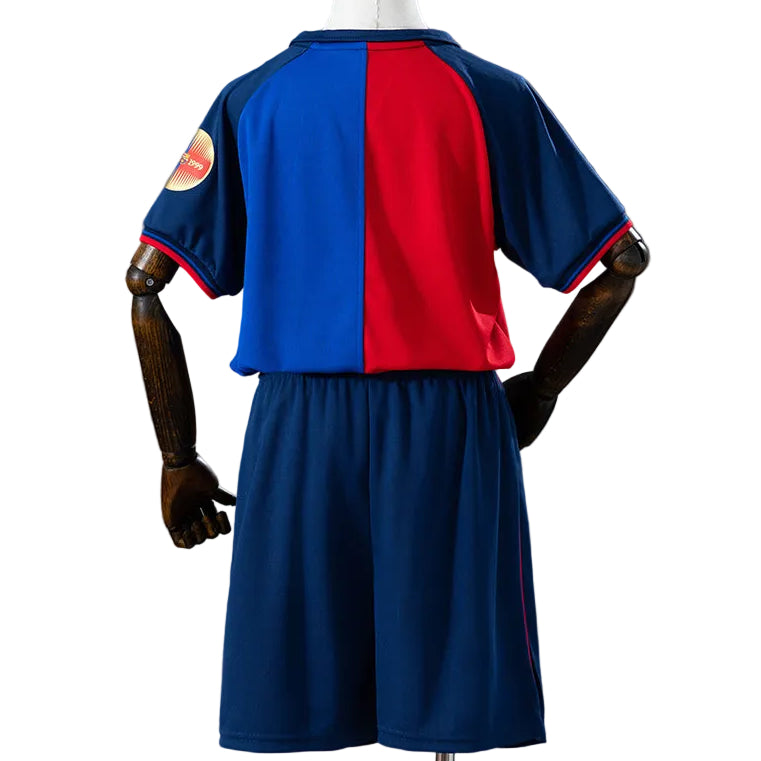 Equipamento Criança Retro FC Barcelona Centenária 98/99
