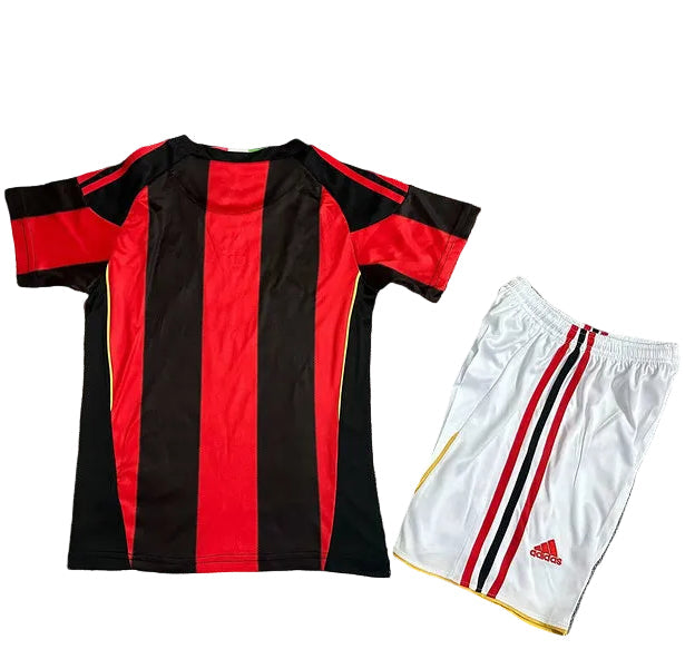 Equipamento Criança Retro AC Milan Principal 10/11