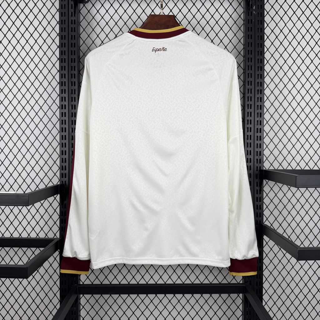Camisola Espanha Alternativa 2026 - Manga Comprida