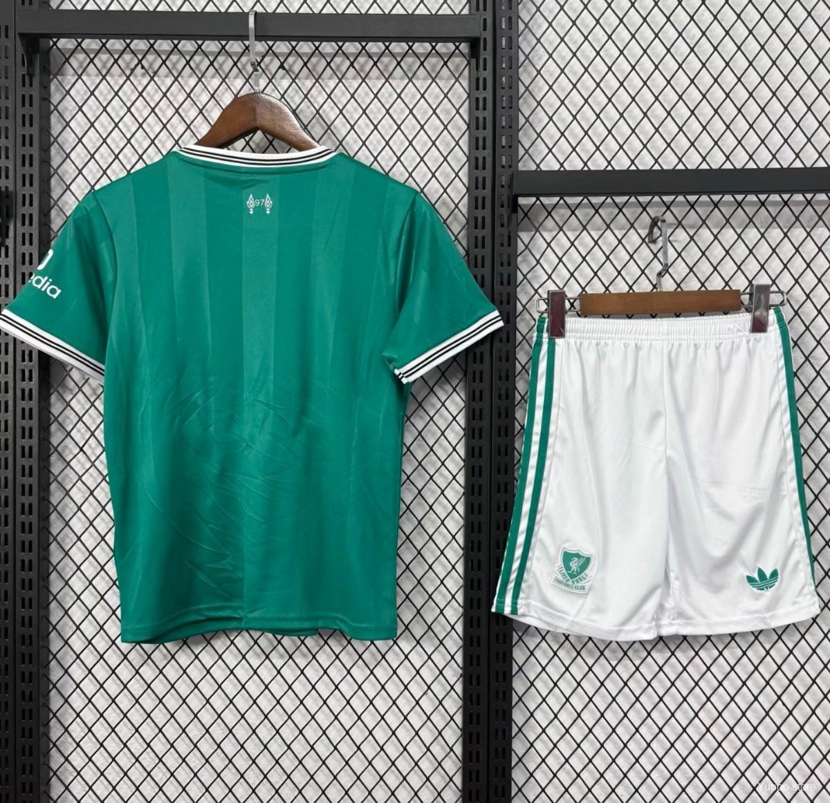 Equipamento Criança Liverpool Terceiro 25/26