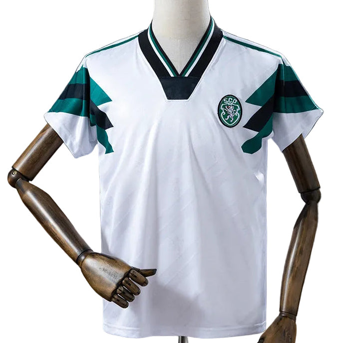 Camisola Retro Sporting CP Branca Anos 90