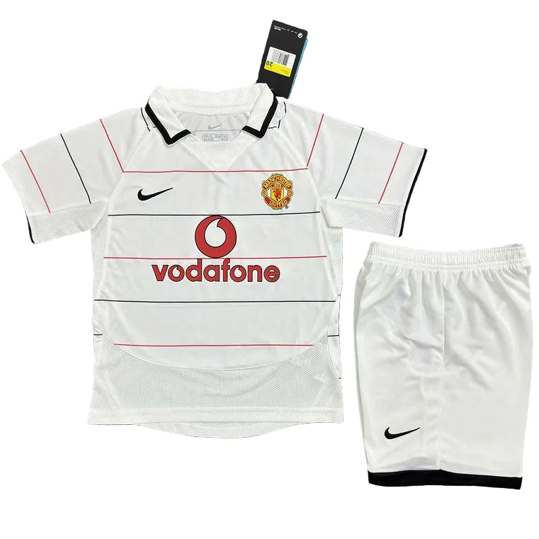 Equipamento Criança Retro Manchester United FC Alternativa 04/06
