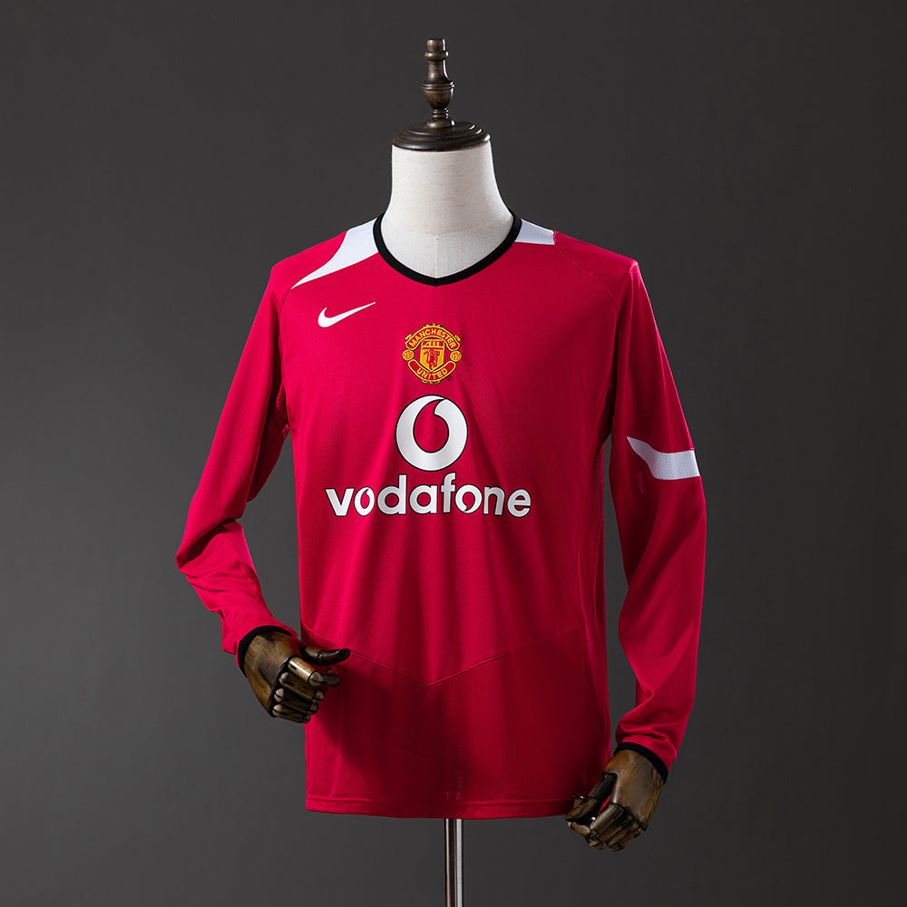 Camisola Retro Manchester United F.C. 05/06 Manga Comprida