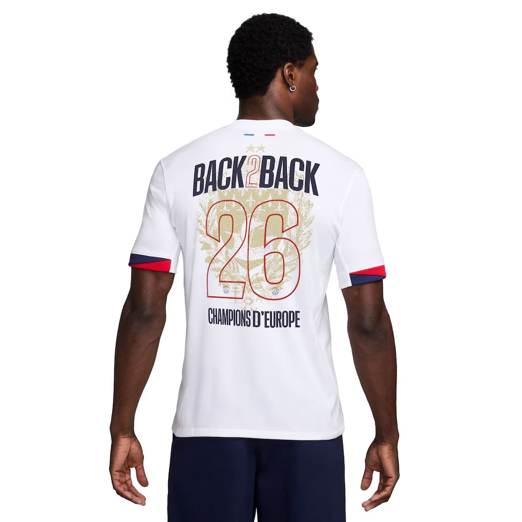 Camisola Paris Saint-Germain Alternativa 25/26 - Campeões da Europa