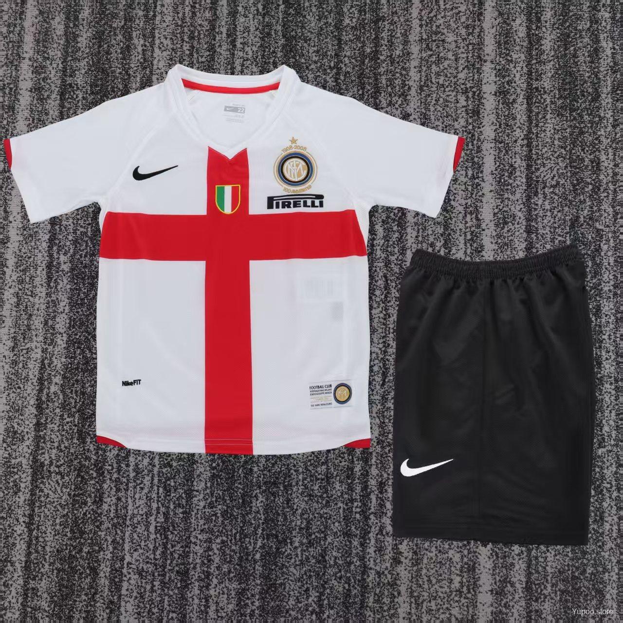 Equipamento Criança Retro Inter de Milão Alternativo 07/08