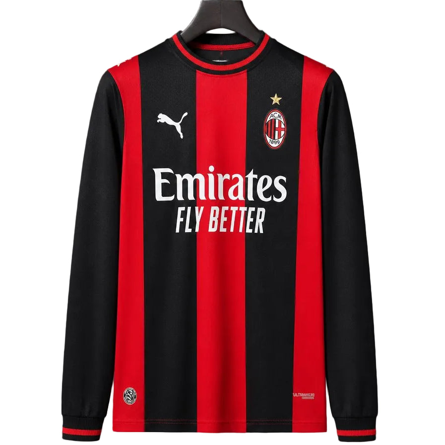 Camisola AC Milan Principal 26/27 - Manga Comprida