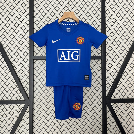 Equipamento Criança Retro Manchester United F.C. Terceiro 07/08