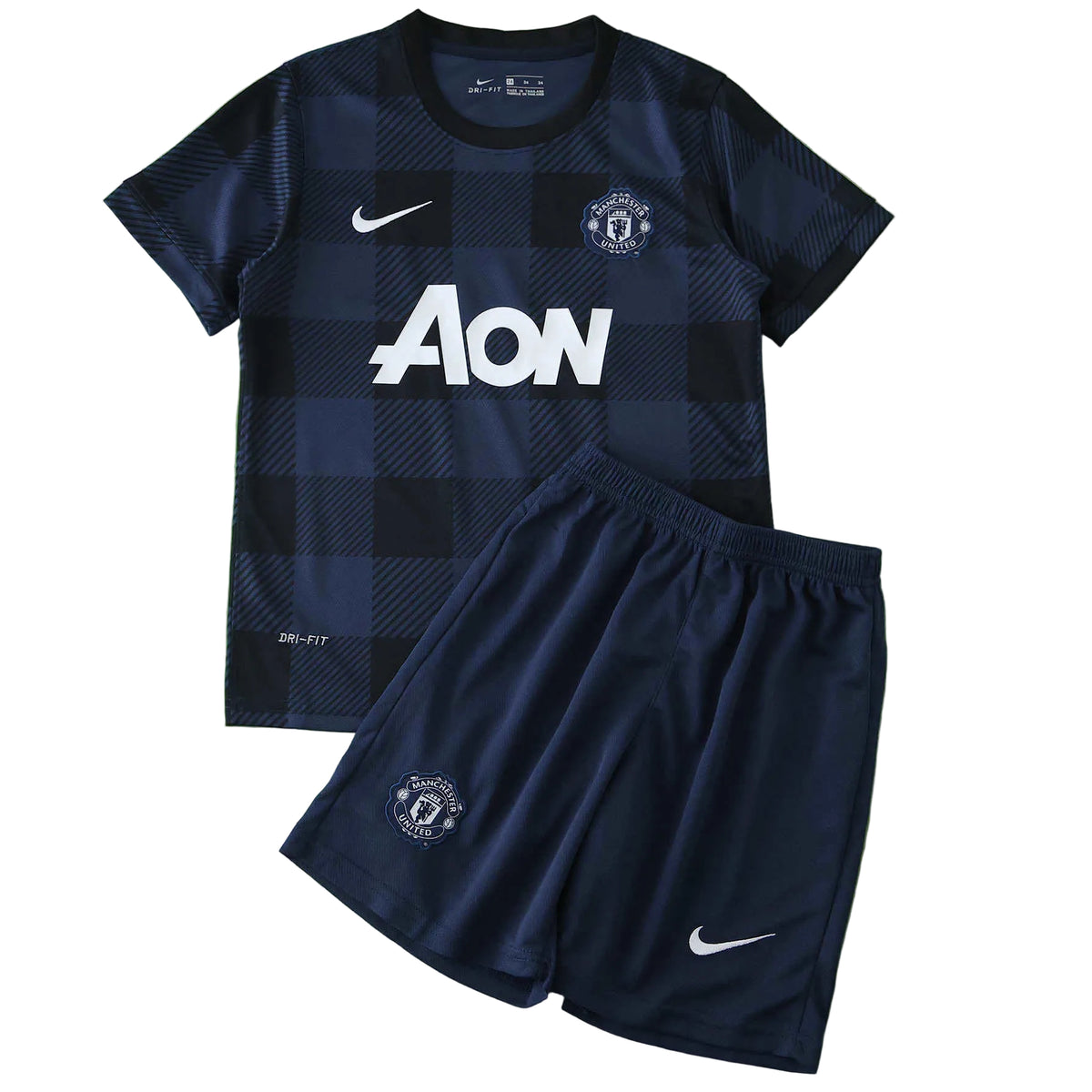 Equipamento Criança Retro Manchester United FC Alternativo 13/14