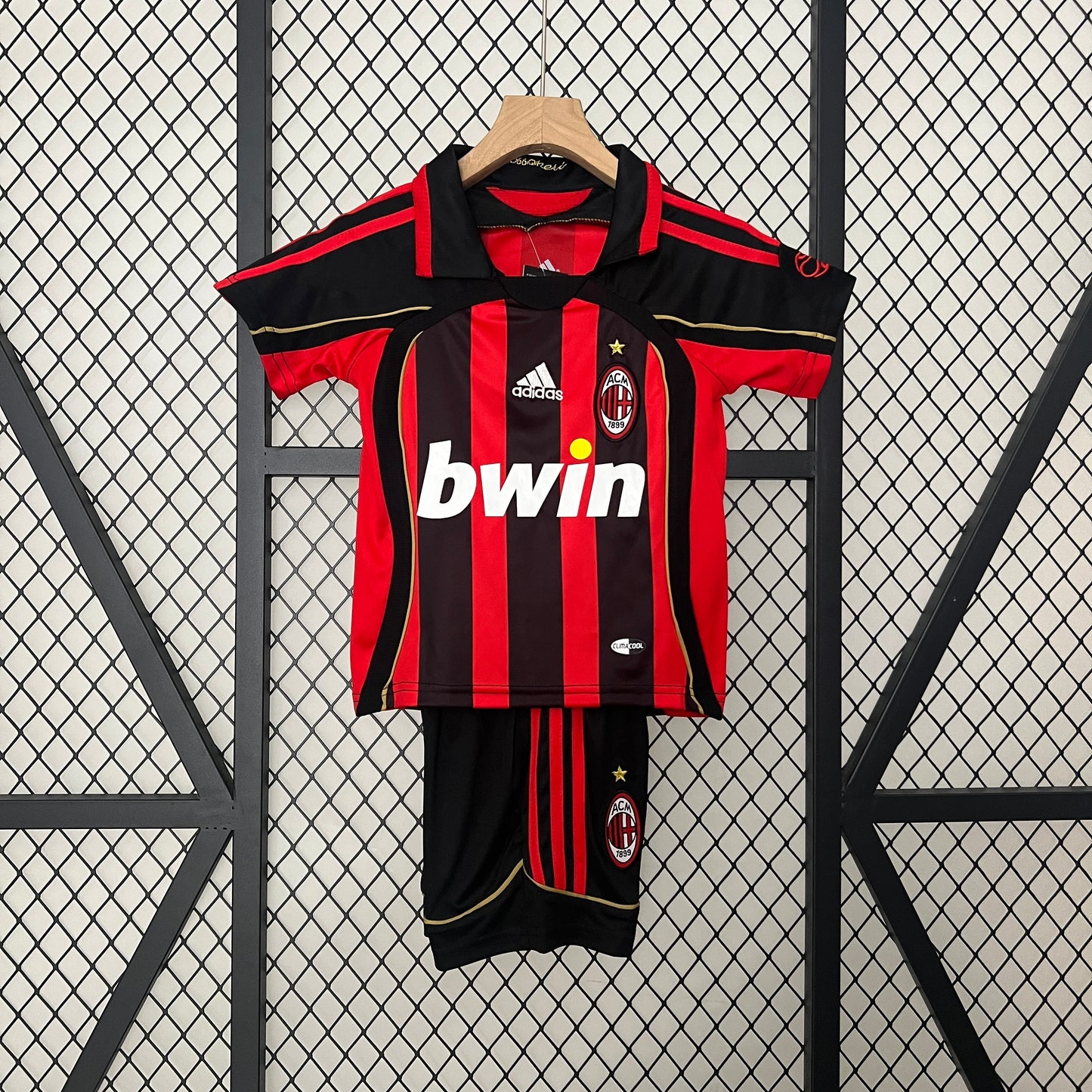 Retro AC Milan Equipamento Criança Principal 06/07